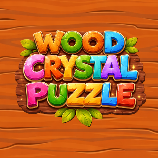 Wood Crystal Puzzle Logo